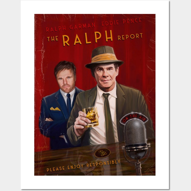 The Ralph Report - Ralph Sinatra Wall Art by WesNike